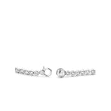 Ti Sento Sterling Silver Round Tennis CZ Bracelet 4mm
