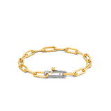 Ti Sento Festive Gift Set - Silver Gold Plated Link Bracelet