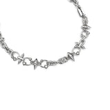 Stolen Girlfriends Club Anarchy and Ornament Necklace 17"