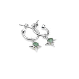 Stolen Girlfriends Club Precious Punk Spike Hoop Earrings