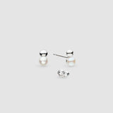 Kit Heath Coast Tumble Pearl Stud Earrings