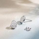 Kit Heath Coast Pebble Glisten Large Stud Earrings
