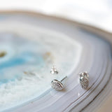 Kit Heath Coast Pebble Glisten Stud Earrings