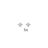 Kit Heath Blossom Honey Flower CZ Earrings
