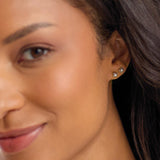 Kit Heath Blossom Honey Flower CZ Earrings