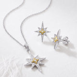 Kit Heath Céleste North Star Golden Two-Tone Stud Earrings