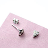 Kit Heath Desire Kiss Precious Heart Stud Earrings