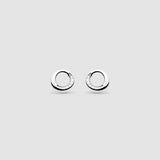 Kit Heath Bevel Cirque Pavé Stud Earrings