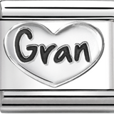 Nomination Classic Silver Gran Heart Charm