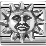 Nomination Classic Sterling Silver Sun Charm