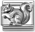 Nomination Classic Sterling Silver Squirrel Charm