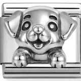 Nomination Classic Sterling Silver Dog Charm