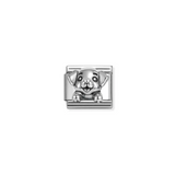 Nomination Classic Sterling Silver Dog Charm