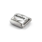 Nomination Classic Sterling Silver Auntie Heart Charm