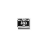 Nomination Classic Silver Enamel Camera Charm