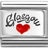 Nomination Classic Silver Enamel Glasgow Charm