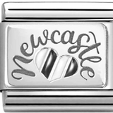 Nomination Classic Silver Enamel Newcastle Charm