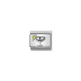 Nomination Classic Silver CZ Cocktail Charm