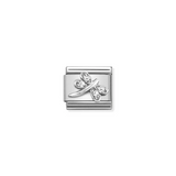 Nomination Classic Silver CZ Dragonfly Charm