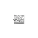 Nomination Classic Silver CZ Turtle Charm