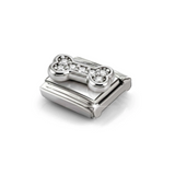 Nomination Classic Silver CZ Bone Charm
