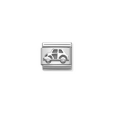 Nomination Classic Silver CZ Car Charm