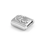 Nomination Classic Silver CZ Hamsa Hand Charm