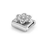 Nomination Classic CZ Daisy Flower Charm