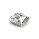 Nomination Classic CZ Crescent Moon Charm