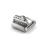 Nomination Classic CZ White Pavé Trainers Charm