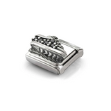Nomination Classic CZ Black Pavé Trainers Charm