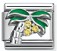 Nomination Classic CZ Pavé Enamel Palm Tree Charm