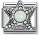 Nomination Classic Silver White Opal Starfish Charm