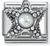 Nomination Classic Silver Pearl Starfish Charm