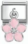 Nomination Classic Silver Enamel Flower Drop Charm