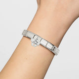 Nomination Classic Silver Dog Lover Drop Charm