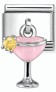 Nomination Classic Silver Enamel CZ Cocktail Charm