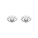 Dew Mystic Eye CZ Stud Earrings