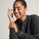 Ti Sento Small Concentric Circle Drop Earrings