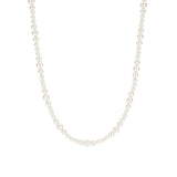 Ti Sento Modern Pearl Sterling Silver Necklace