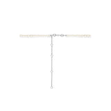 Ti Sento Modern Pearl Sterling Silver Necklace
