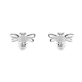 Dew Bee CZ Stud Earrings