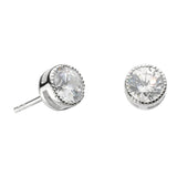 Dew Medium Vintage CZ Stud Earrings