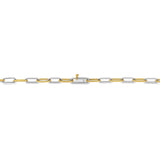 Ti Sento Closed Forever Sterling Silver Chain Necklace Bicolour