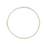Ti Sento Closed Forever Sterling Silver Chain Necklace Bicolour
