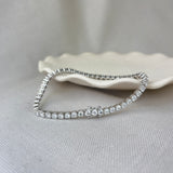 Platinum Diamond Tennis Bracelet 4.00ct