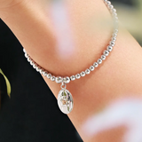 Clogau Nature's Wonder Silver Forget Me Not Affinity Bracelet