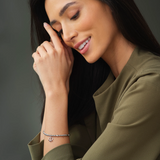 Clogau Forever Yours Silver Opal Dwynwen Affinity Bracelet
