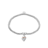 Clogau Nature's Wonder Silver Topaz Seashell Affinity Bracelet