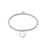 Clogau Cariad Silver Padlock Heart Affinity Bracelet